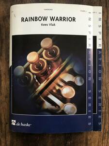 吹奏楽楽譜/ケース・フラク：虹の戦士　Rainbow Warrior/試聴＆スコア閲覧可/送料無料