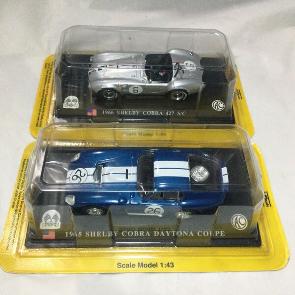SHELBY COBRA 427S/C & DAYTONA COUPE 1/43 delprado