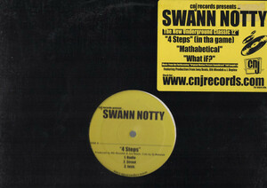 【廃盤12inch】Swann Notty / 4 Steps