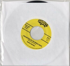 【廃盤新品7inch】MARVA WHITNEY / SOULSISTERS オーサカモノレール