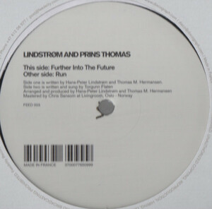 【廃盤12inch】Lindstrm & Prins Thomas / Further Into The Future EP