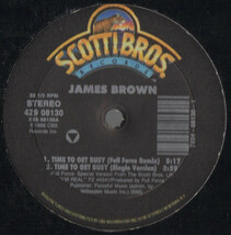 【廃盤12inch】James Brown / Time To Get Busy_画像2