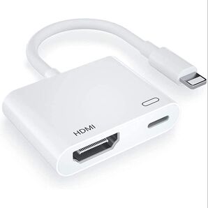 iPhone hdmi変換ケーブル