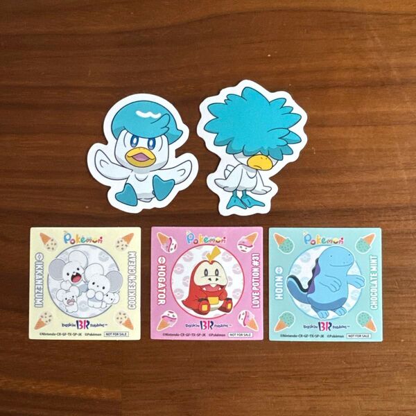 ポケモン センター ポケセン クワッス ステッカー シール セット まとめ