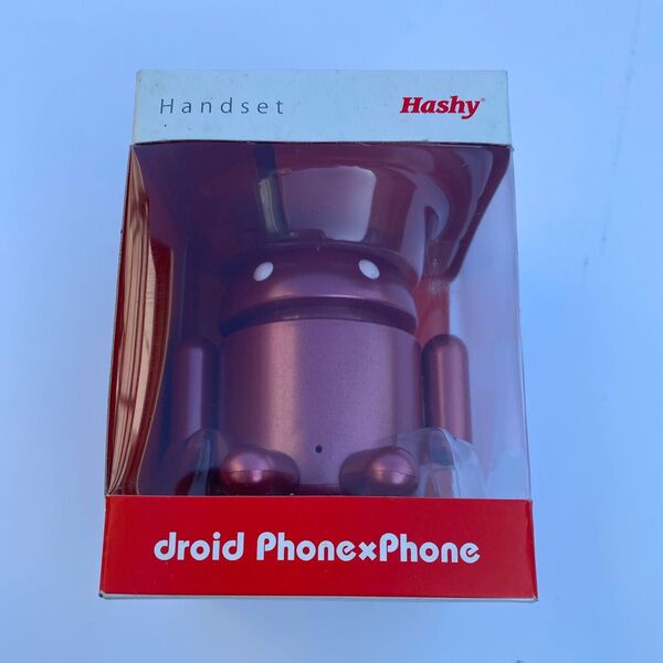 ★Android ドロイド君 Handset ドロイドフォンフォン(ピンク)★
