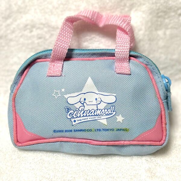 サンリオ シナモロール シナモン ブルーミニハンドバッグ