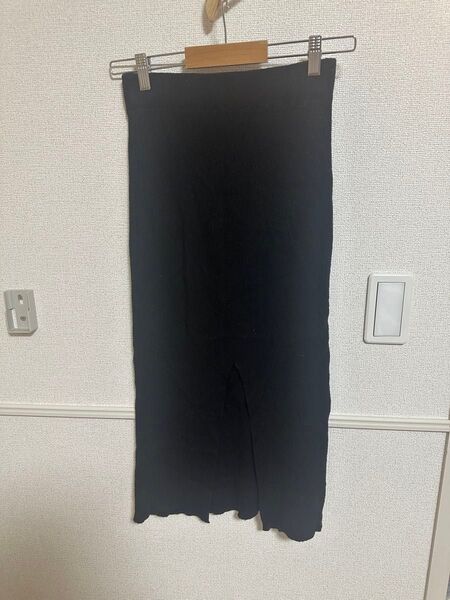 anap スリットニットスカート