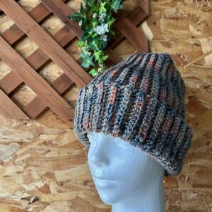 ニット帽 ハンドメイド