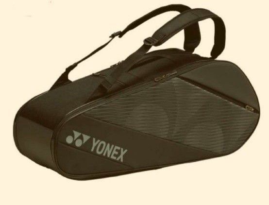 YONEX(ヨネックス) テニス バドミントン ラケットバッグ6 ラケット6本収納可能 ブラック BAG2012R