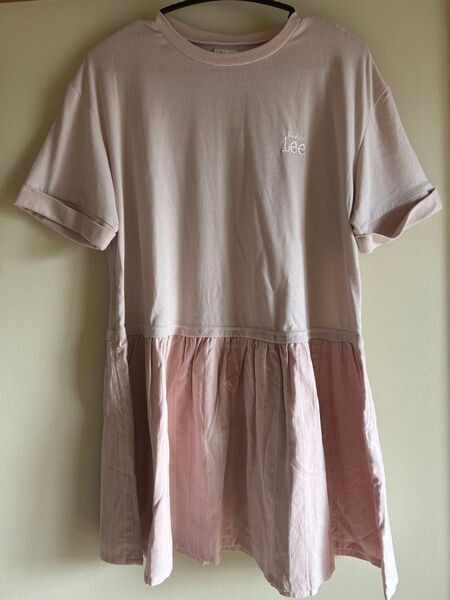 新品未使用 カットソー 半袖Tシャツ Lee マタニティー 授乳服 ピンク