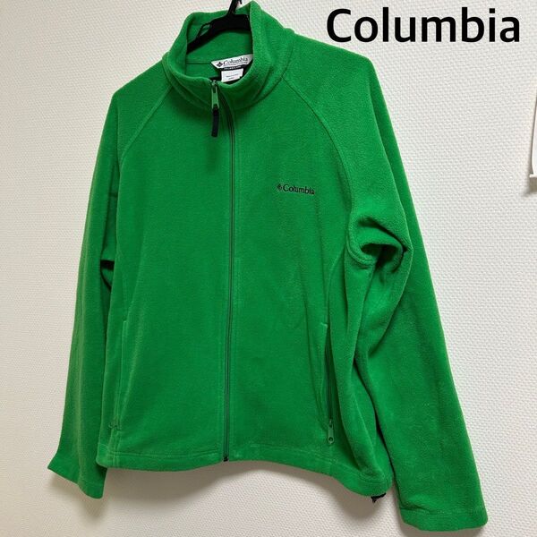 Columbia コロンビア フリースジャケット フルジップ ジャケット グリーン アウター
