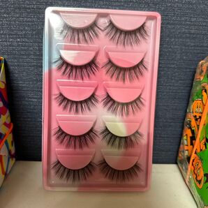 つけまつげ 5ペア 新品 即発送 外人風