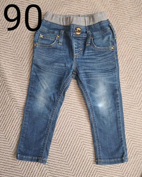 Lee ウエストリブ ジーンズ デニムパンツ 90 キッズ 子供服