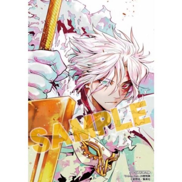 D.Gray-man アニメイト特典 ポストカード アレン