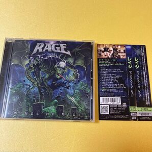 レイジ / ウィングス・オブ・レイジ 帯付き 国内盤CD