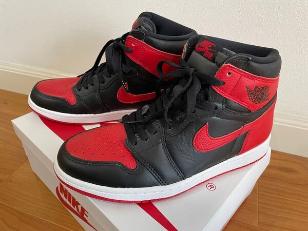 【カスタム】Nike AirJordan 1 High OG Heritage/ジョーダン1 ヘリテージ/ブレッド ペイント