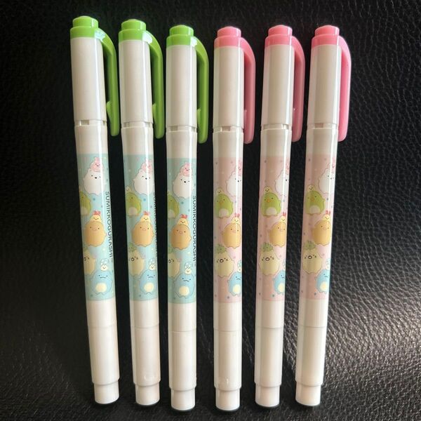 日本限定発売 ゼブラ すみっコぐらし マイルドライナー 6本セット