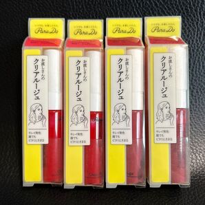 パラドゥ クリアルージュ(リップグロス) 4.0g 4本セット