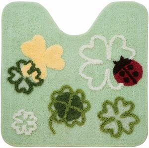  toilet mat slip prevention regular toilet mat is pines clover green 60x60cm