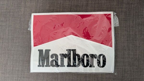 Marlboro大型ワッペン 縦約21cm×横28cm