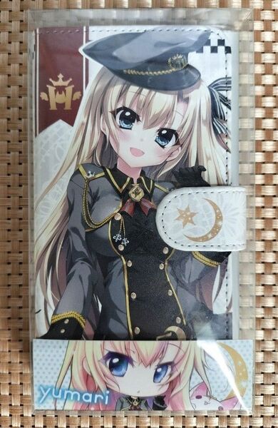 軍服娘ゆまりちゃん 翡翠亭 手帳型スマホケース C92 和泉つばす