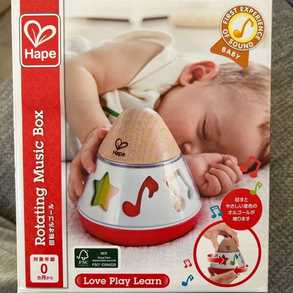 Hape (ハペ) 回転オルゴール E0332A