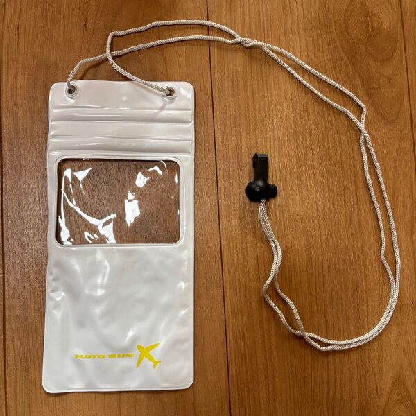 はとバス 羽田空港ツアー 限定 スマホケース パスケース レア 非売品 白
