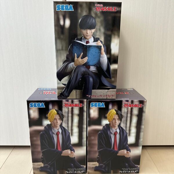 マッシュル ちょこのせプレミアムフィギュア マッシュ レイン セット プライズ
