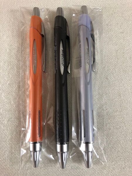 ジェットストリーム ラバーボディ ボールペン 0.7mm 3本セット 三菱UNI JETSTREAM