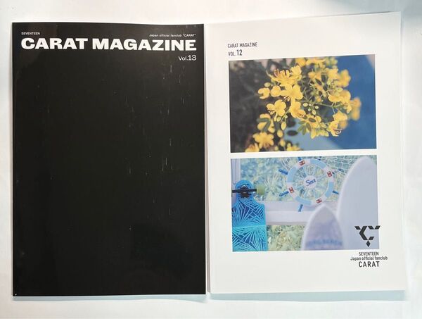 SEVENTEEN 会報誌 CARAT MAGAZINE NO.12 NO.13 2冊セット