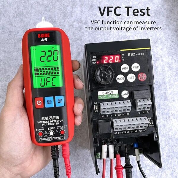 電圧測定器 デジタル デジタルテスター エレクトリカル アンプ 電圧計 6000カウント 電圧テスター マルチメーター