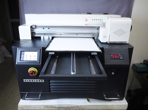  height performance version A3UV printer UVP-A3 sama . material . direct print pra tik leather cloth tree product .