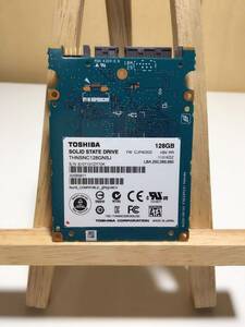 TOSHIBA THNSNC128GNSJ SATA 128GB used SSD 2.5 -inch operation goods 