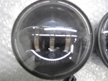 H-D純正OP LED フォグランプ 補助ランプ ブラック 検 ツーリング ストリートグライド ロードキング ウルトラリミテッド CVO バガー_画像5