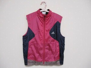 ●　adidas 　アディダス　　●　　ベスト　■ 　レディス　S　ピンク