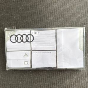 アウディ Audi メモ 付箋