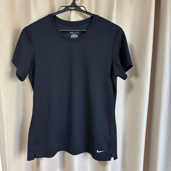 NIKE レディース スポーツ Tシャツ ブラック L