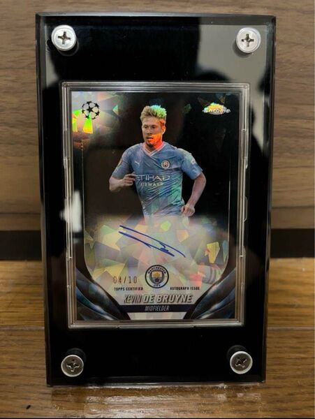 2023-24 Topps Chrome デブライネ 4/10