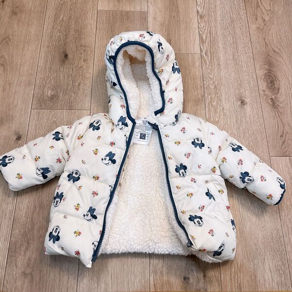 baby GAP ミニーちゃん ダウンコート