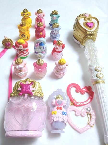 プリンセスプリキュア プリンセスパフューム ドレスアップキー クリスタルプリンセスロッド ドレスアップキーリング
