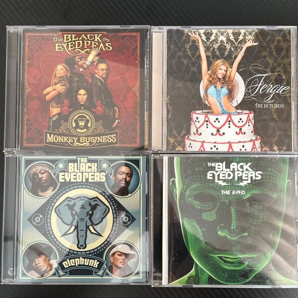 Fergie & Black Eyed Peas CD4枚セット
