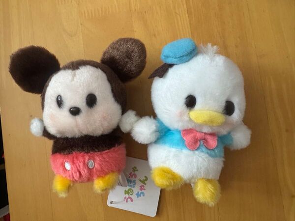 ミッキー ドナルドダック うるぽちゃん ぬいぐるみ ディズニー