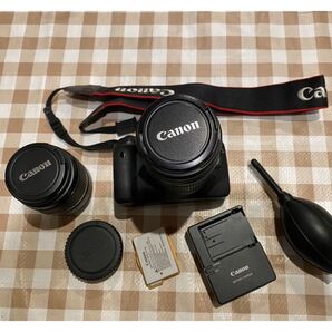 Canon EOS 一眼レフ (望遠、標準レンズ)セット