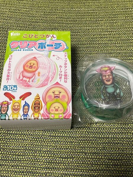 こびとづかん クリアポーチ リトルハナガシラ