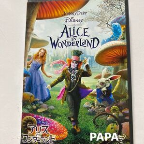 アリスインワンダーランド / Disney JOHNNY DEPP 本編109分 2010年製作 セル版 ①