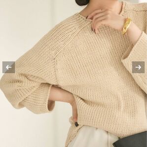 Plage COTTON TAPE YARN プルオーバー プラージュ