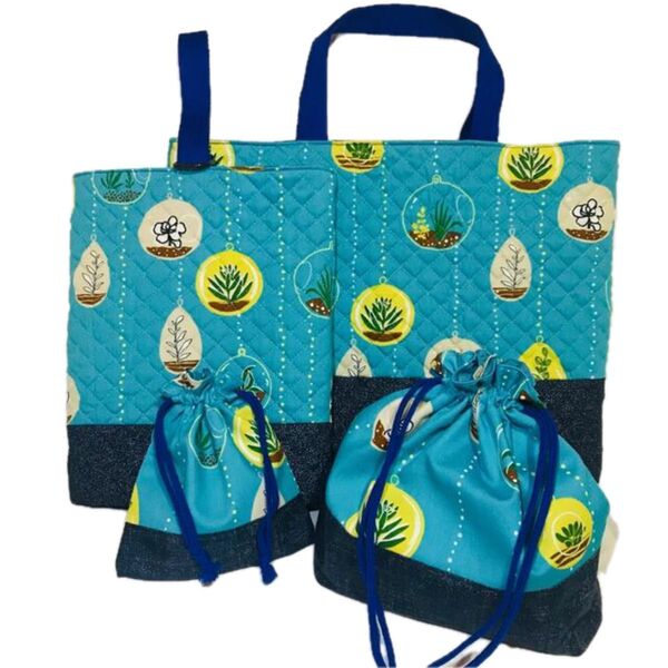 入園 入学 新学期用品 4点セット ハンドメイド