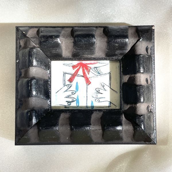 極mini版画/mini額 山路絵子 bookYM027-M4