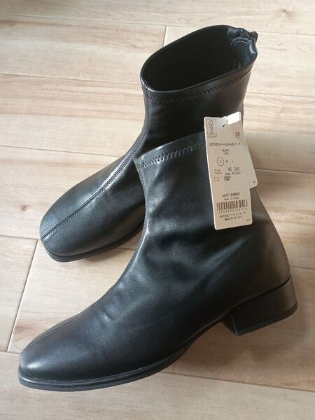 【新品】スクエアトウセンターシームストレッチローブーツ SENSE OF PLACE アーバンリサーチ ショートブーツ ブーツ