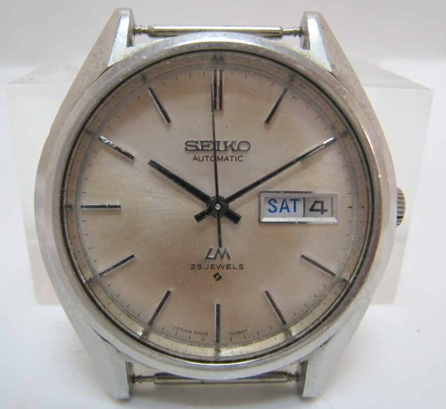 セイコー SEIKO ロードマチック 25石 自動巻き 5606-8030